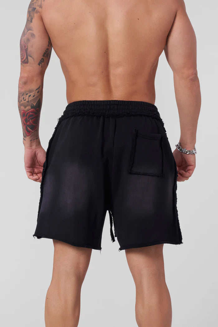 1009 - DECONSTRUCTED TERRY SHORTS