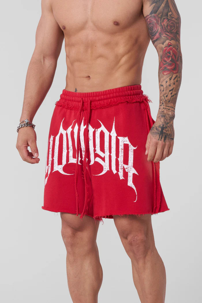 1009 - DECONSTRUCTED TERRY SHORTS