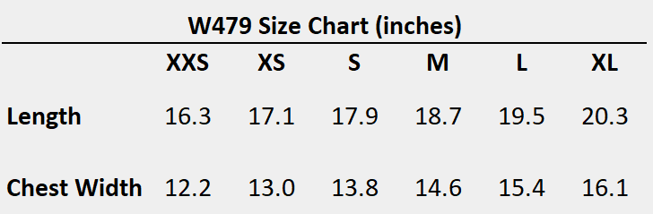 W479 GOLD'S GYM CLASSIC BABY TEE