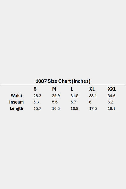 1087 - CORDUROY LOUNGE SHORTS