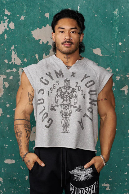 5069 - GOLDS GYM VINTAGE CUT OFFS