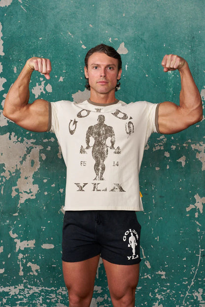 4009 - GOLDS GYM RINGER TEES