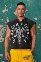 5069 - GOLDS GYM VINTAGE CUT OFFS