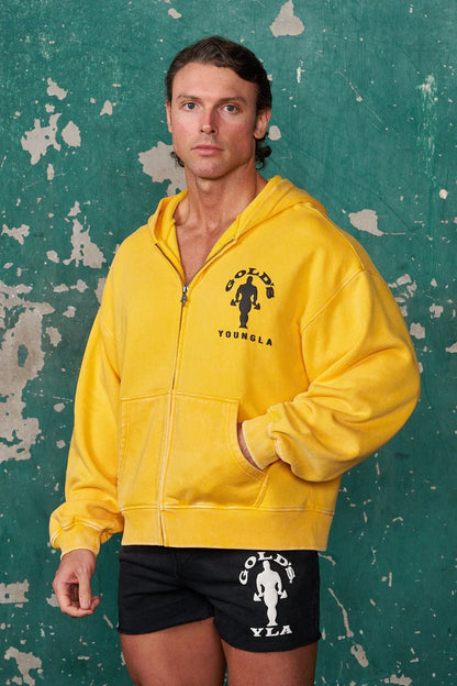 5153 - GOLDS GYM GOLDEN ERA ZIP-UPS