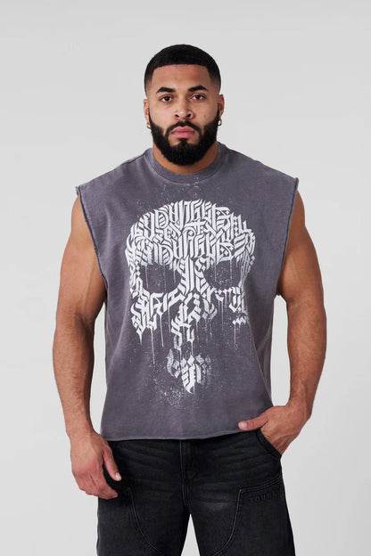 3058 - SLAYER SLUB CUT-OFF