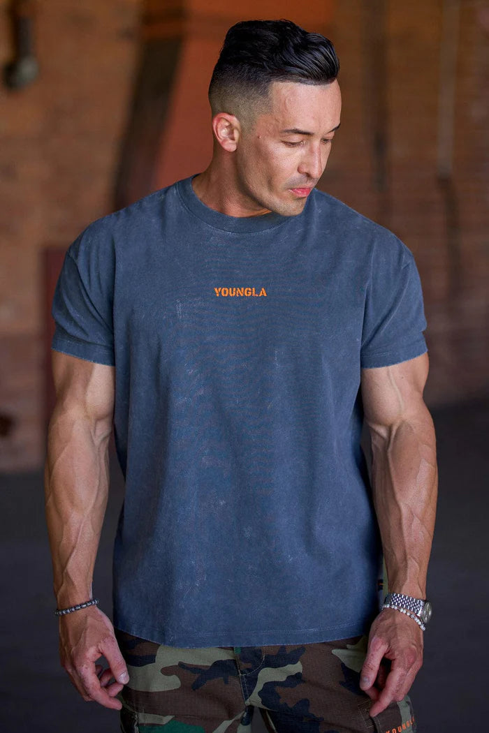 4014 - ORANGE EMBLEM TEES