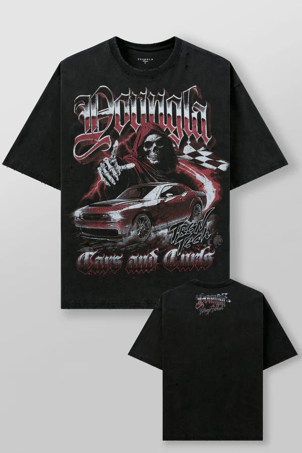 4103 - CARS & CURLS - TEES