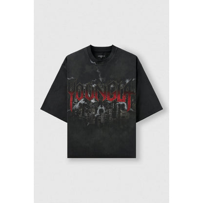 4181 - DARK NIGHT TEES BLACK WASH