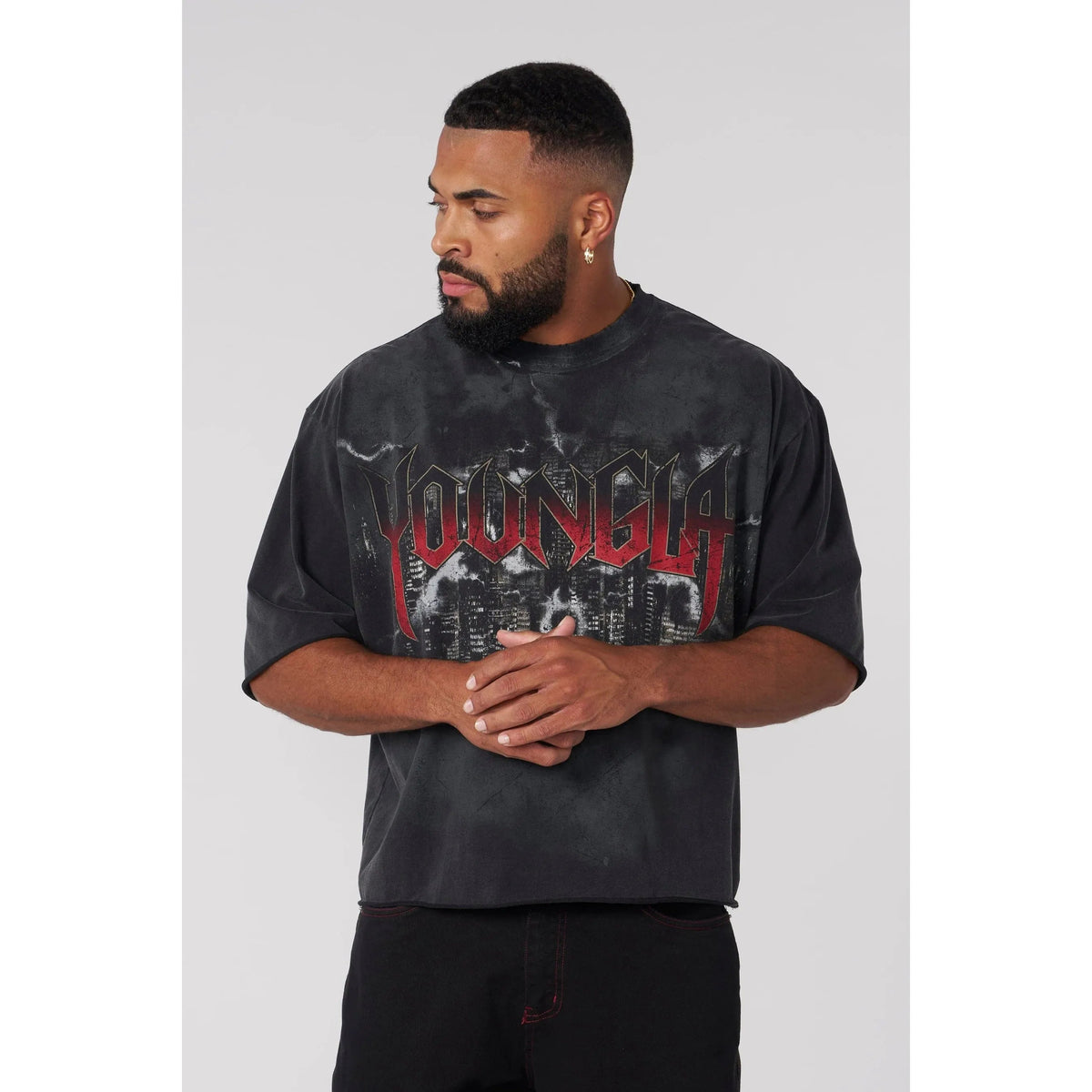 4181 - DARK NIGHT TEES BLACK WASH