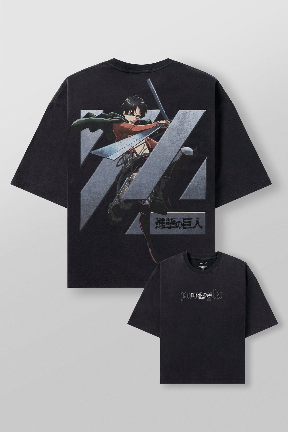 4186 - AOT© X YLA CROPPED TEES