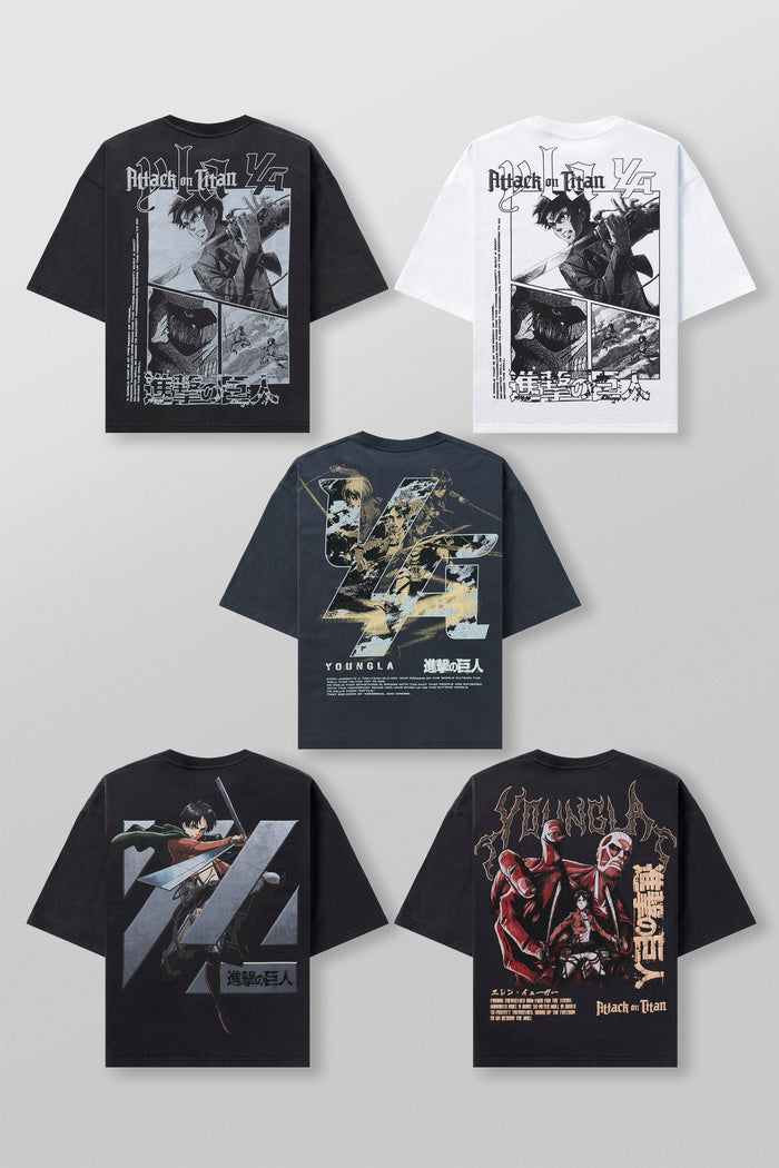 4186 - AOT© X YLA CROPPED TEES