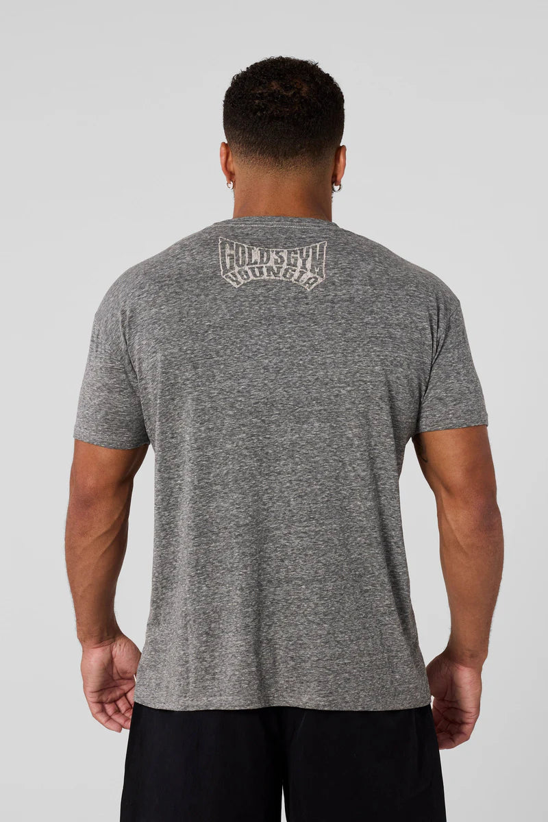 4206 - GOLD'S GYM HEATHER TEES