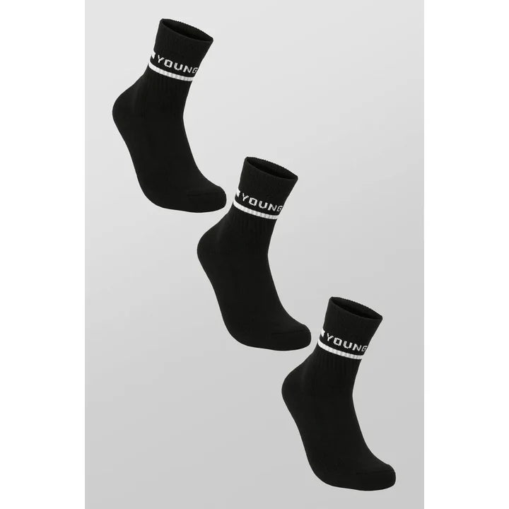 7001 - QUARTER LENGTH SOCKS 3 PACK