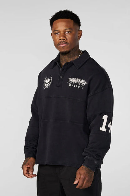 8045 - POLO CLUB OVERSIZED LONGSLEEVES