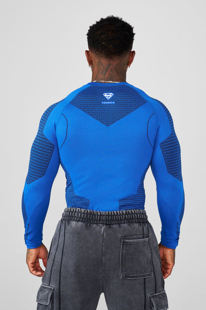 8066 - SUPERMAN COMPRESSION LONGSLEEVES