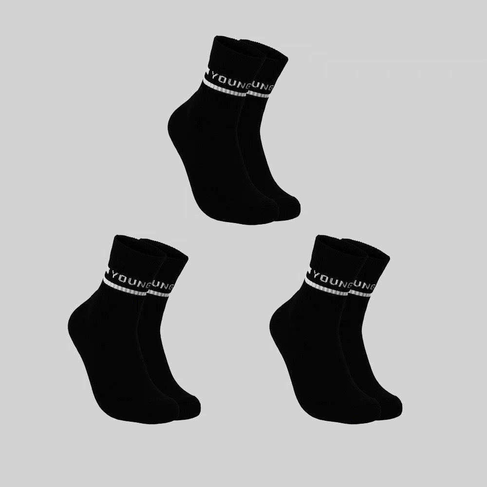 7001 - QUARTER LENGTH SOCKS 3 PACK