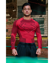 8066 - SUPERMAN COMPRESSION LONGSLEEVES