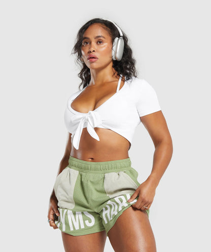 BRANDMARK MESH 5" SHORTS