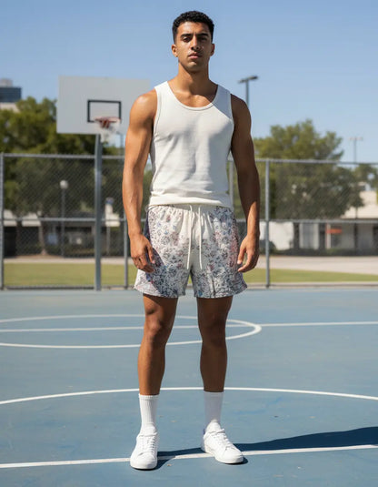 1112 - PERSIAN RUG SHORTS