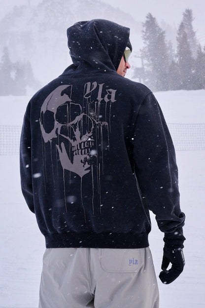 551 - DRIPPY SKULL HOODIE