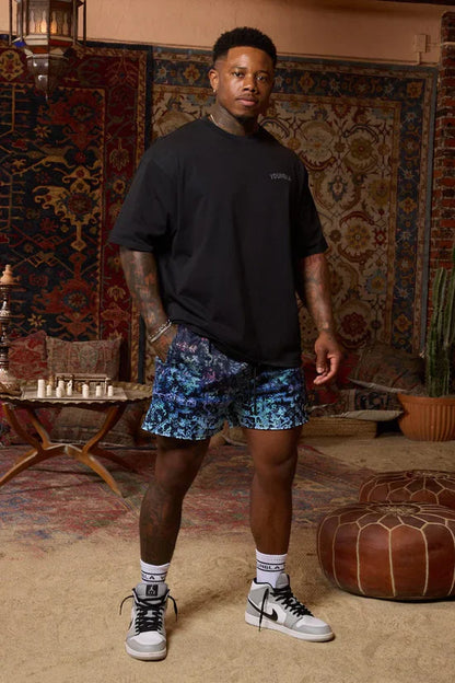 1112 - PERSIAN RUG SHORTS
