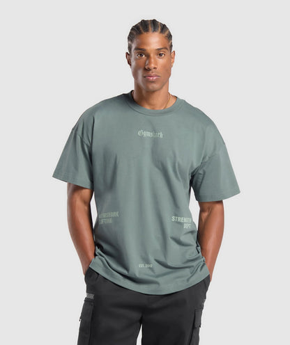 STRENGTH DEPT GRAPHIC T-SHIRT
