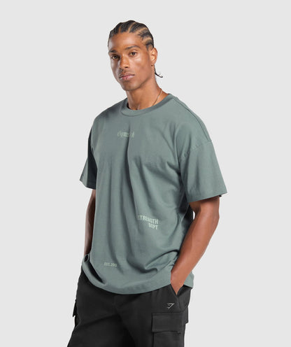 STRENGTH DEPT GRAPHIC T-SHIRT