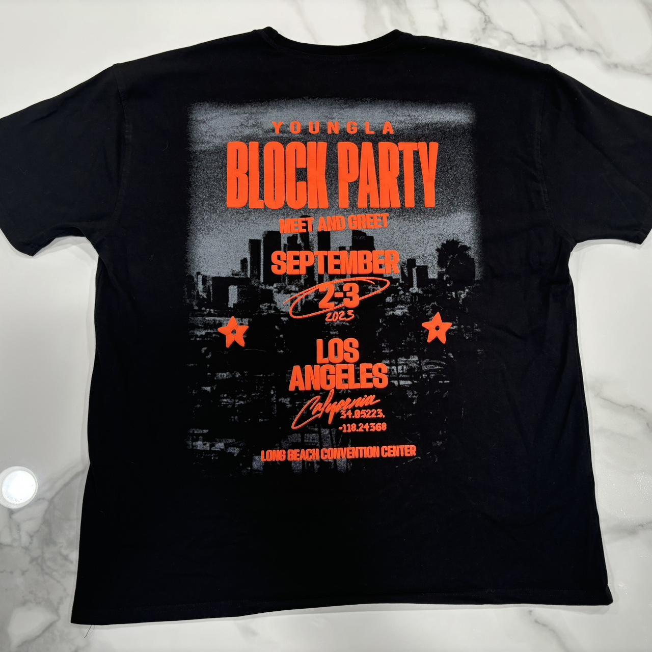 428 - YOUNGLA CALIFORNIA BLOCK PARTY T-SHIRT