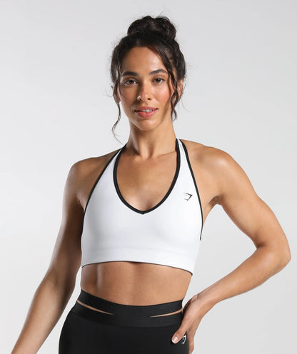 REVERSIBLE HALTERNECK SPORTS BRA