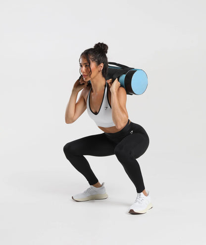 REVERSIBLE HALTERNECK SPORTS BRA