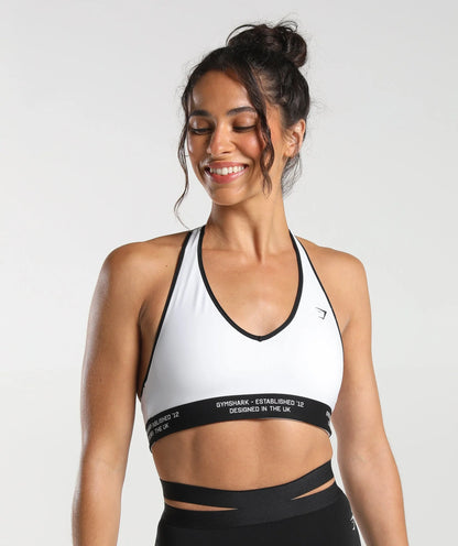 REVERSIBLE HALTERNECK SPORTS BRA