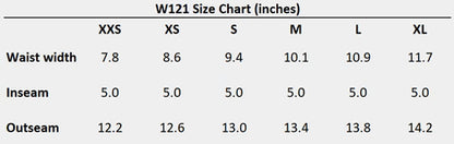 W121 - CURVE BIKER SHORTS