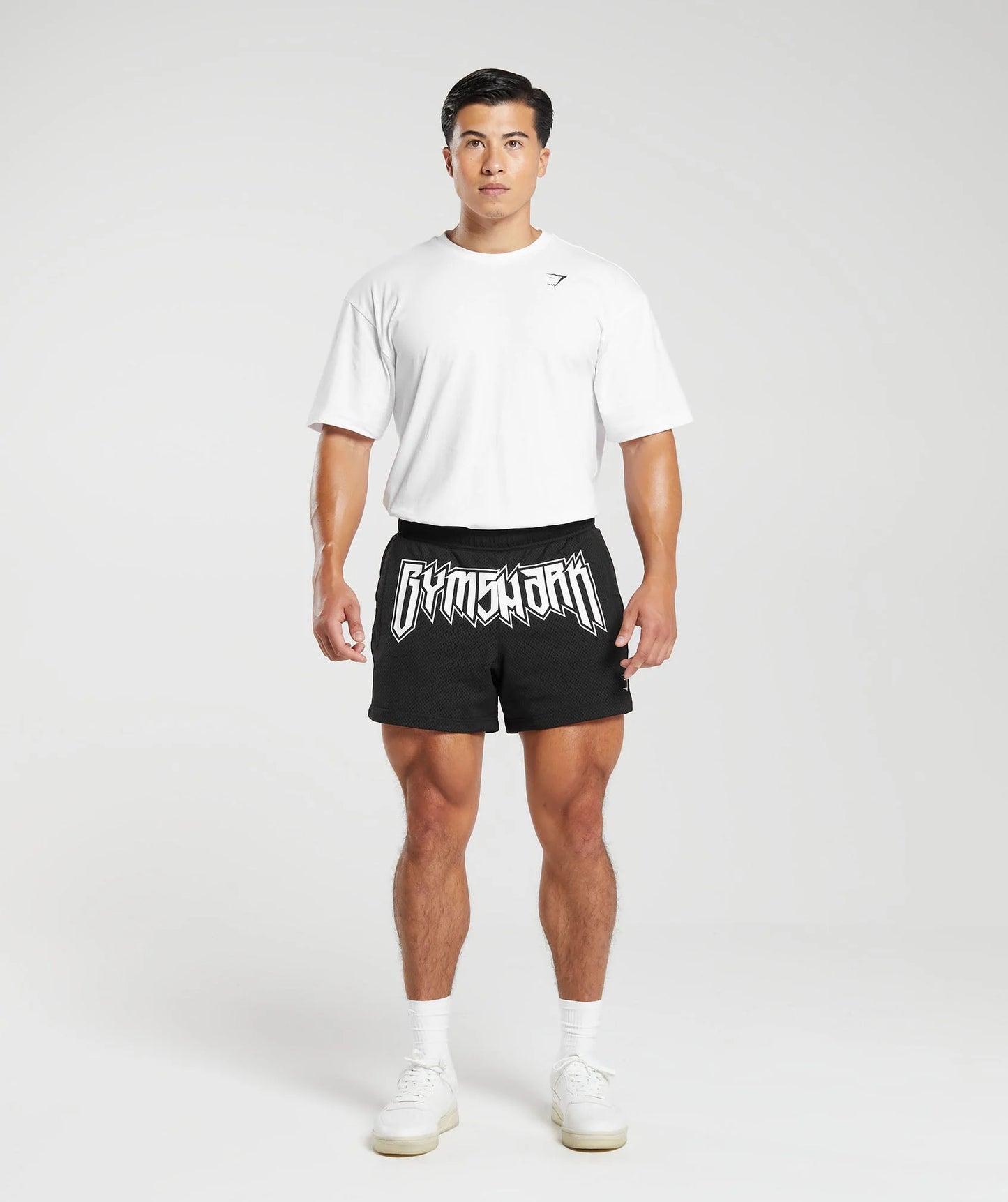 WORDMARK MESH 5" SHORTS