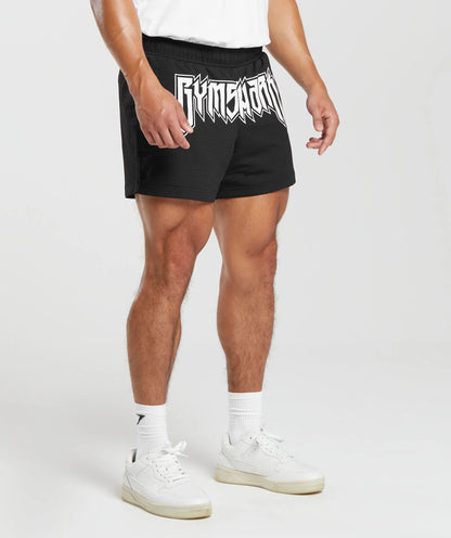 WORDMARK MESH 5" SHORTS