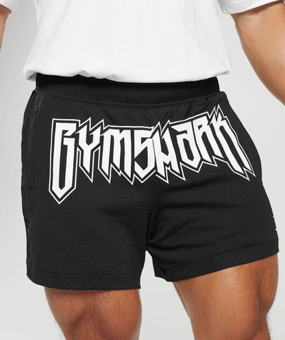 WORDMARK MESH 5" SHORTS