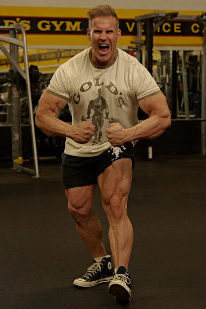 4009 - GOLDS GYM RINGER TEES