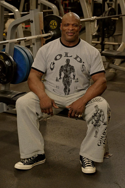 4009 - GOLDS GYM RINGER TEES