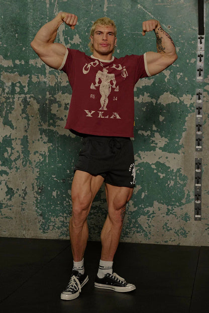 4009 - GOLDS GYM RINGER TEES