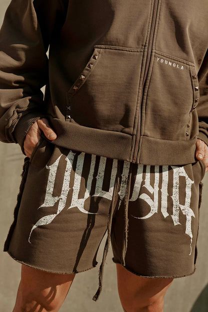 1009 - DECONSTRUCTED TERRY SHORTS