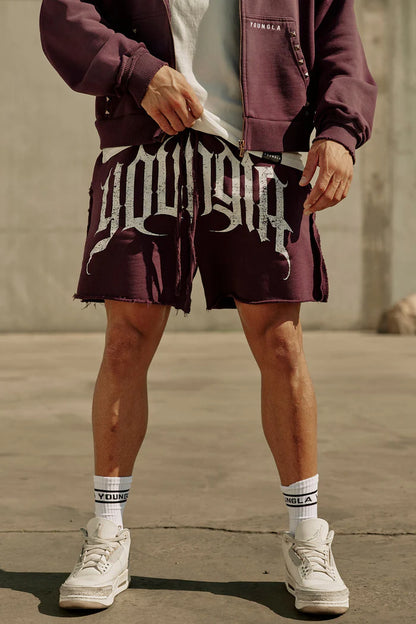 1009 - DECONSTRUCTED TERRY SHORTS