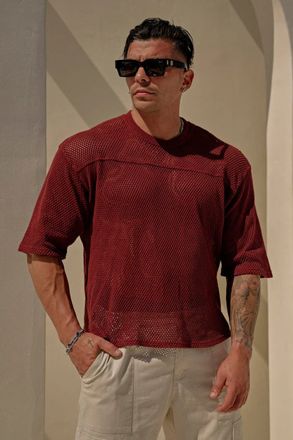 4022 - COTTON MESH TEES