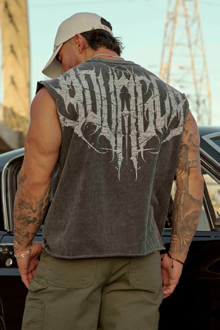 3022 - ANARCHY CROPPED TANKS