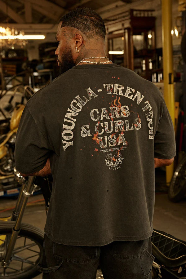 4103 - CARS & CURLS - TEES