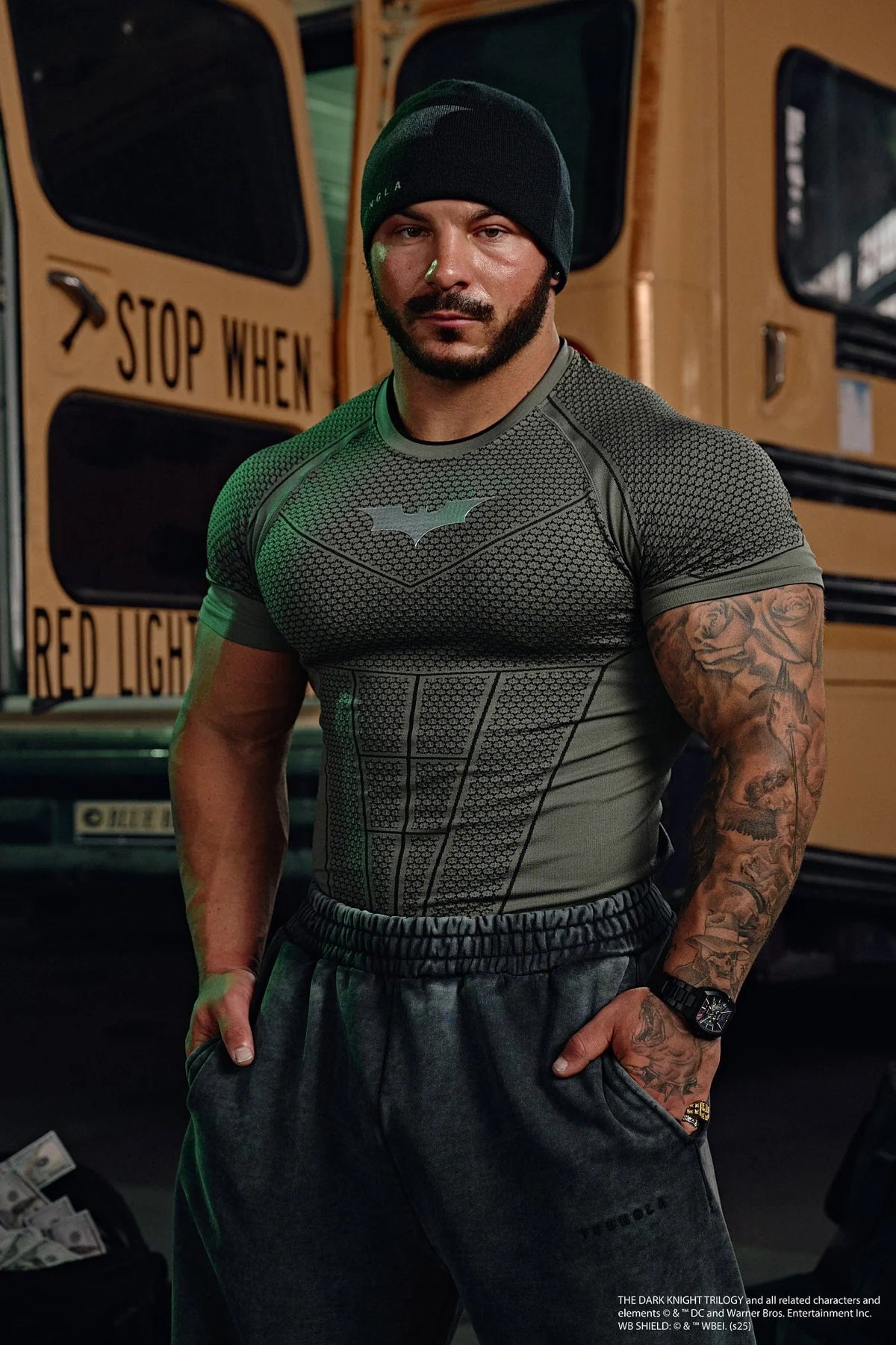4259 - BATMAN COMPRESSION TEES