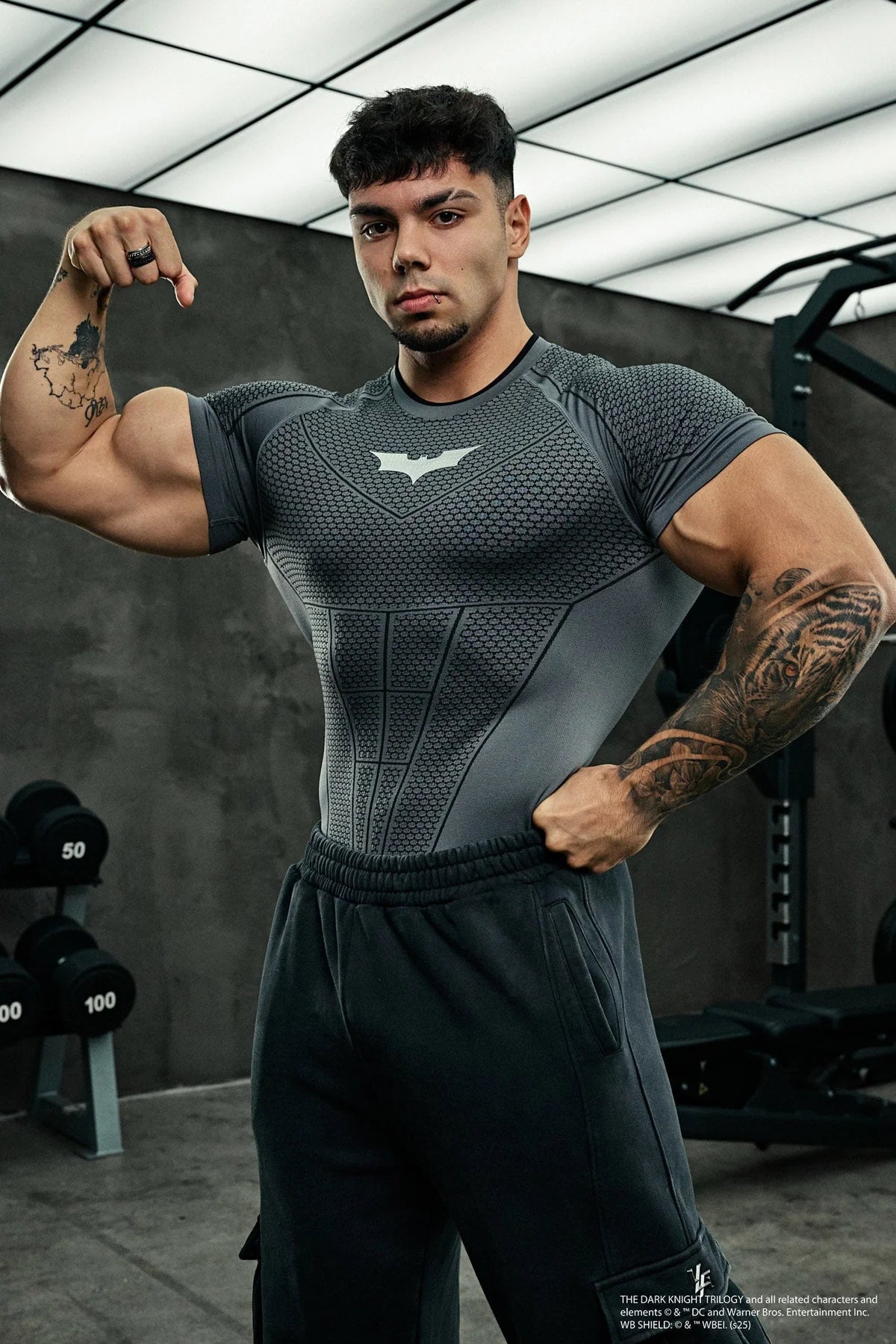 4259 - BATMAN COMPRESSION TEES