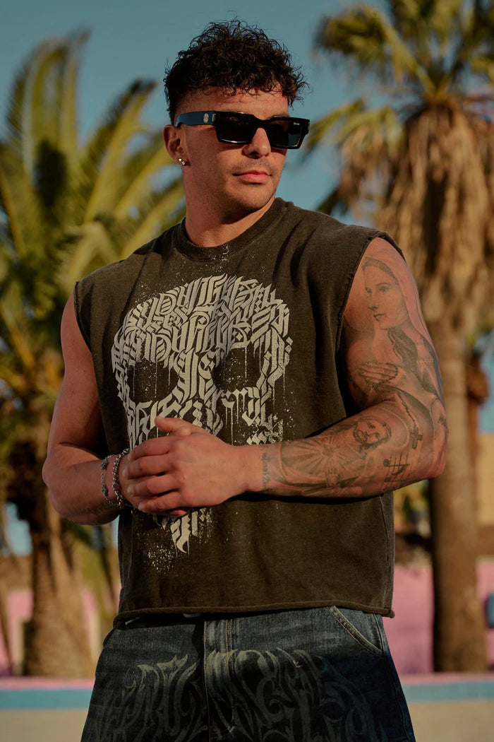 3058 - SLAYER SLUB CUT-OFF