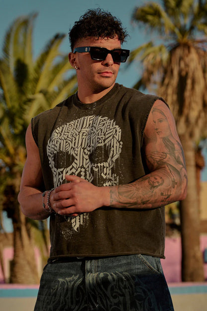 3058 - SLAYER SLUB CUT-OFF