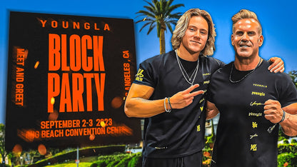 428 - YOUNGLA CALIFORNIA BLOCK PARTY T-SHIRT