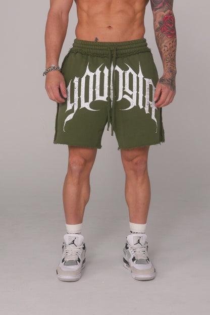 1009 - DECONSTRUCTED TERRY SHORTS
