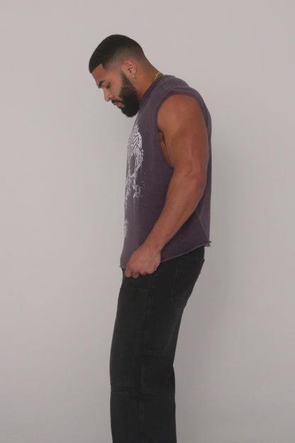 3058 - SLAYER SLUB CUT-OFF